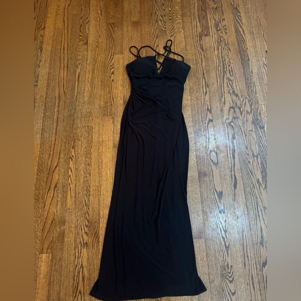 Laundry By Shelli Segal Black Strappy dress